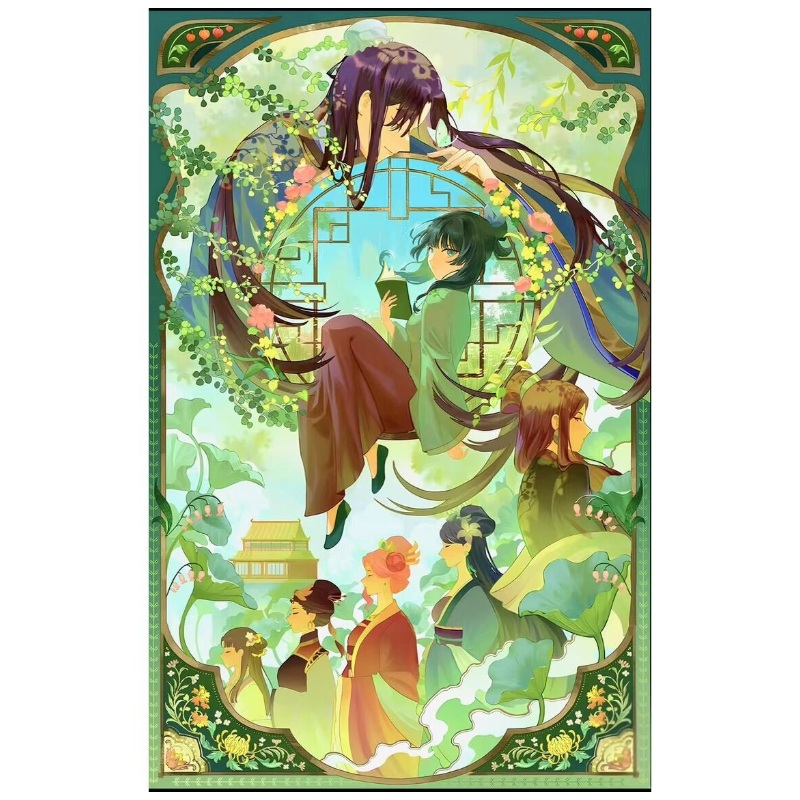Photo Mosaic Print - 5D DIY Frameless Diamond Painting Anime