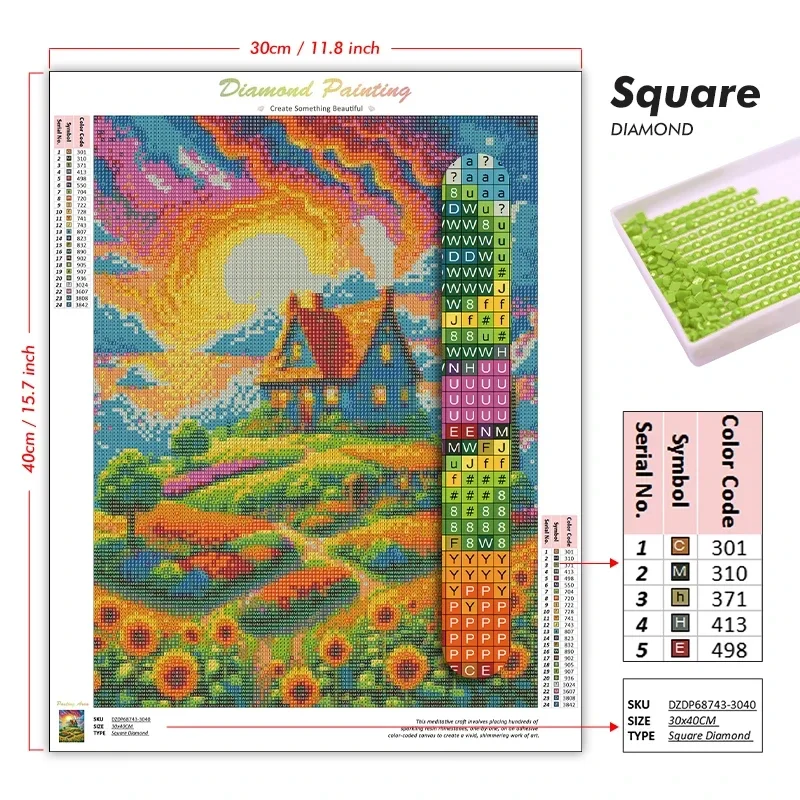DIY 5D Full Round Drills Diamo - Photo Mosaic Print review and price