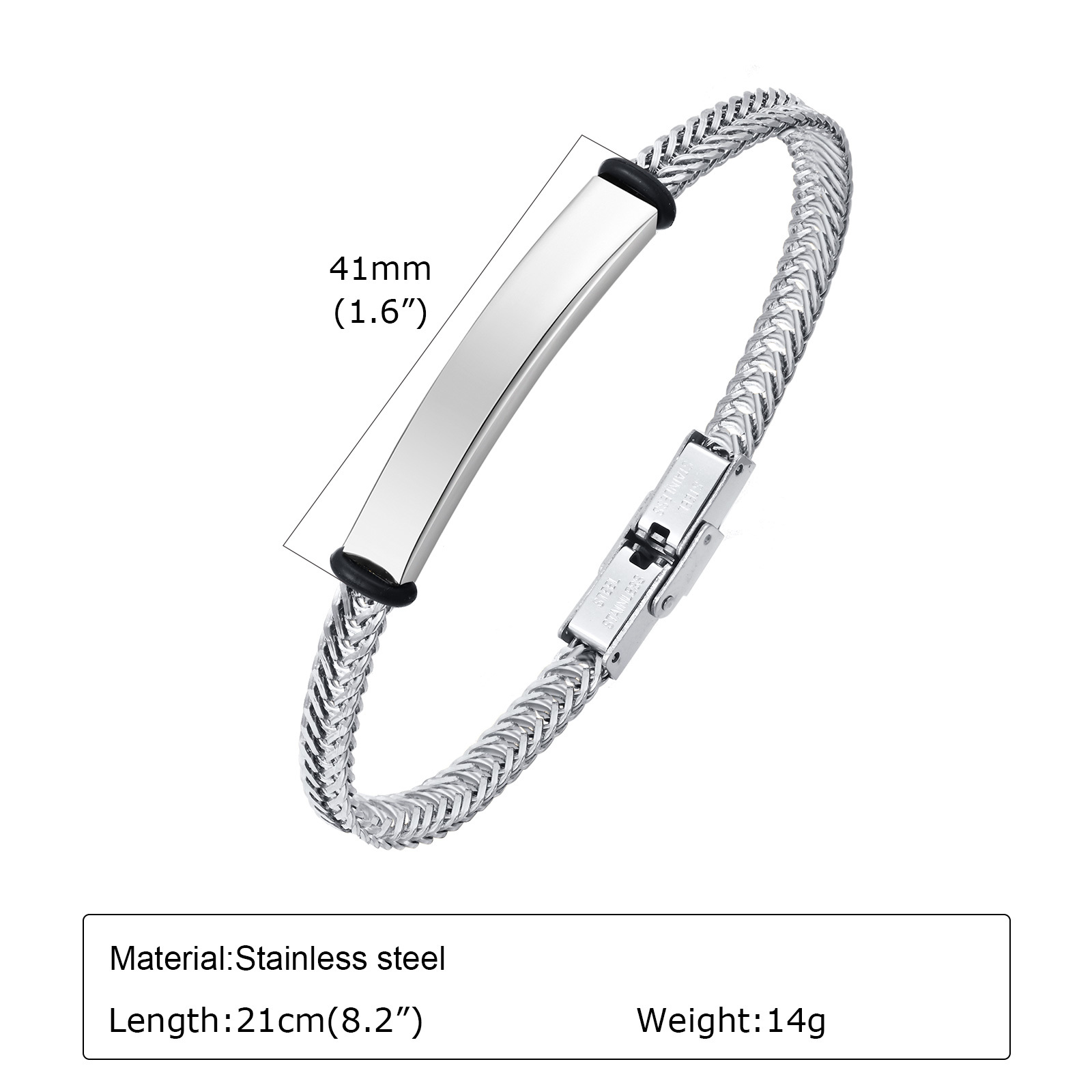 Vnox Personalized Bracelets fo - Coordinates Bracelet review and price